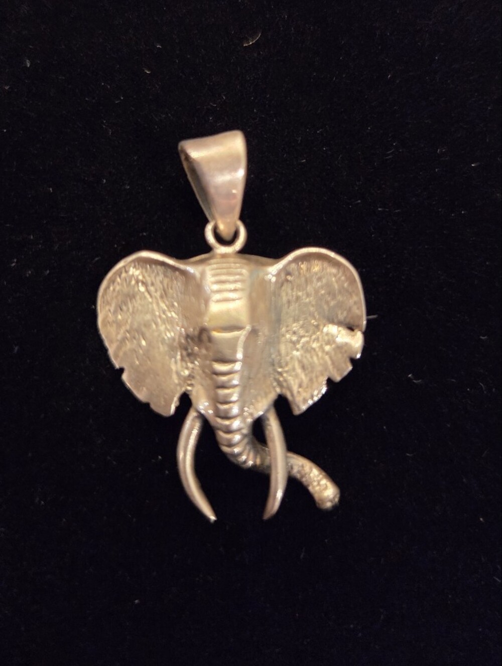 Silver Elephant Pendant Necklace - Women's Jewelry